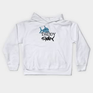 Daddy Shark Kids Hoodie